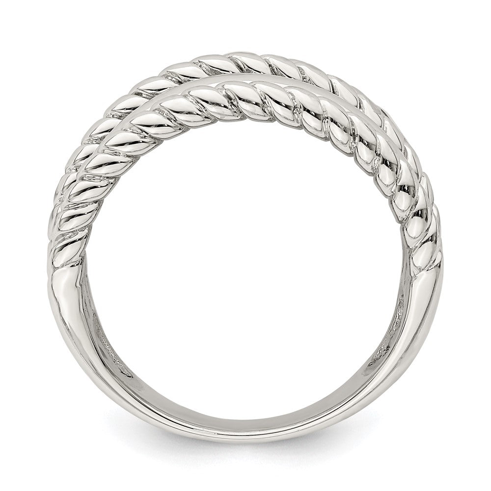Sterling Silver Polished Fancy Ring