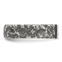 Sterling Silver Antiqued and Textured Men's Ring