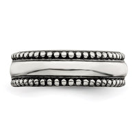 Sterling Silver Antiqued Toe Ring