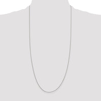 Sterling Silver .95mm Round Franco Chain