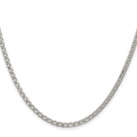 Sterling Silver 3.3mm Rambo Chain