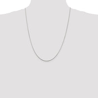 Sterling Silver 1.2mm Patterned Diamond-cut Snake Chain