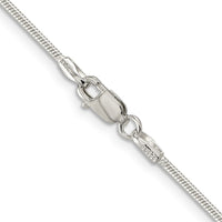 Sterling Silver 1.25mm Snake Chain