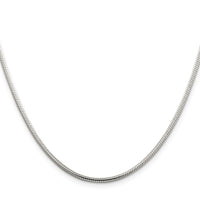 Sterling Silver 2mm Snake Chain