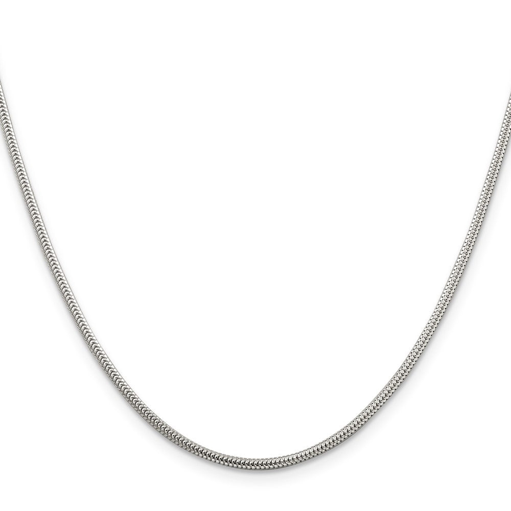 Sterling Silver 1.6mm Round Snake Chain
