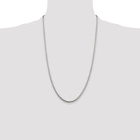 Sterling Silver 3mm Round Snake Chain