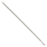 Sterling Silver 3mm Round Snake Chain