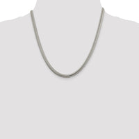 Sterling Silver 5mm Round Snake Chain