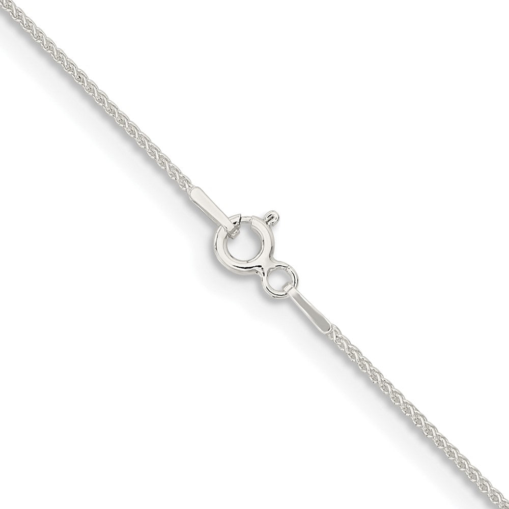 Sterling Silver 1mm Round Spiga Chain