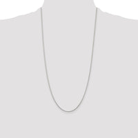 Sterling Silver 1.25mm Round Spiga Chain