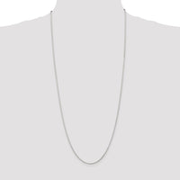 Sterling Silver 1.25mm Round Spiga Chain