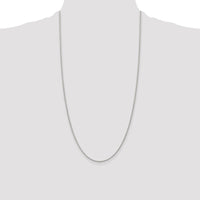 Sterling Silver 1.5mm Round Spiga Chain