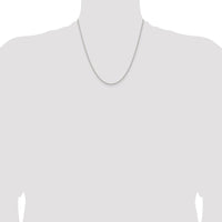Sterling Silver 1.6mm Round Spiga Chain