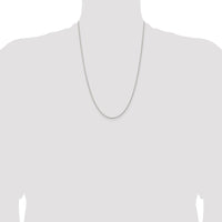 Sterling Silver 1.6mm Round Spiga Chain