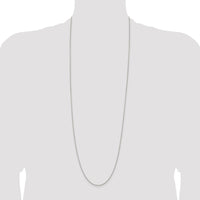Sterling Silver 1.6mm Round Spiga Chain