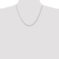 Sterling Silver 1.75mm Round Spiga Chain