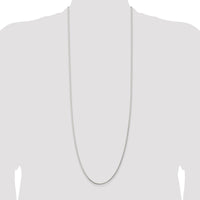 Sterling Silver 1.75mm Round Spiga Chain