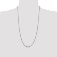 Sterling Silver 2.5mm Round Spiga Chain