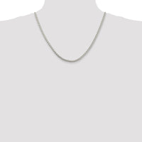 Sterling Silver 4mm Round Spiga Chain