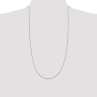 Sterling Silver .85mm Diamond-cut Round Spiga Chain