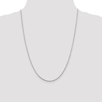 Sterling Silver 1.45mm Diamond-cut Round Spiga Chain