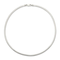 Sterling Silver 3mm Cubetto Necklace