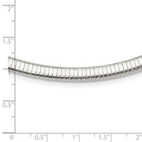 Sterling Silver 6mm Cubetto Necklace