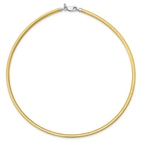 Sterling Silver Flash Gold-plated Reversible 3mm Cubetto Chain