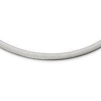 Sterling Silver Flash Gold-plate Reversible 5.75mm Cubetto Chain