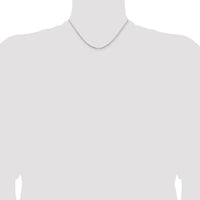Sterling Silver 1.5mm Diamond-cut Round Box Chain