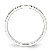 Sterling Silver 2mm Flat Size 13 Band