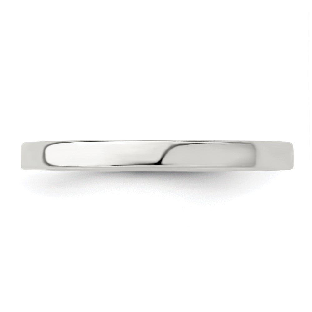 Sterling Silver 2mm Flat Size 13 Band
