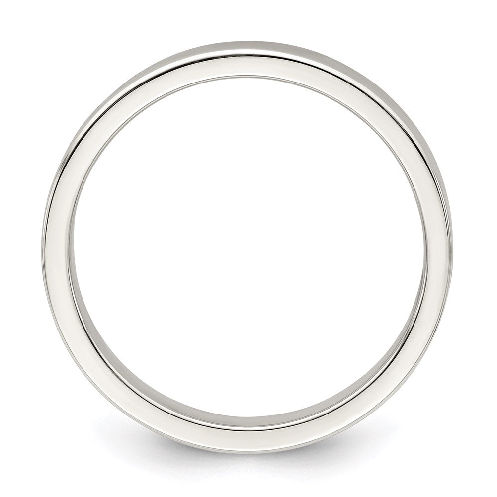 Sterling Silver 3mm Flat Size 12.5 Band