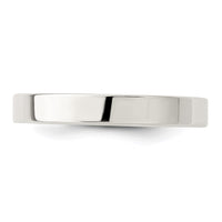 Sterling Silver 3mm Flat Size 5.5 Band