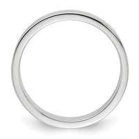 Sterling Silver 4mm Flat Size 9 Band