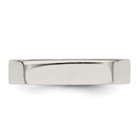 Sterling Silver 4mm Flat Size 13.5 Band