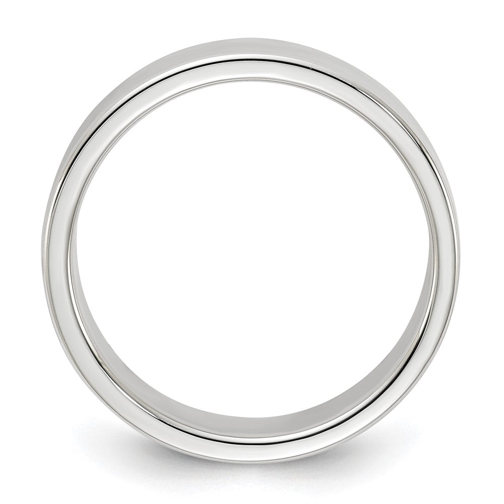 Sterling Silver 5mm Flat Size 13.5 Band