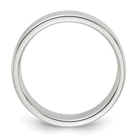Sterling Silver 5mm Flat Size 10 Band