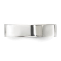 Sterling Silver 5mm Flat Size 13 Band