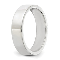 Sterling Silver 5mm Flat Size 8.5 Band