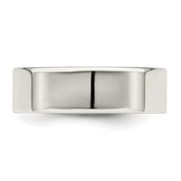 Sterling Silver 6mm Flat Size 4.5 Band