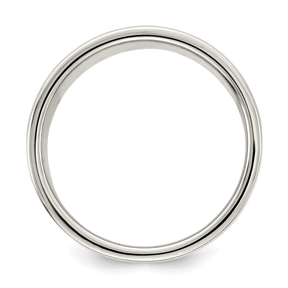 Sterling Silver 8mm Flat Size 11.5 Band