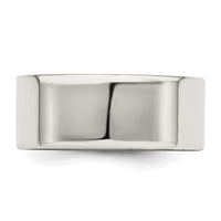 Sterling Silver 8mm Flat Size 12 Band