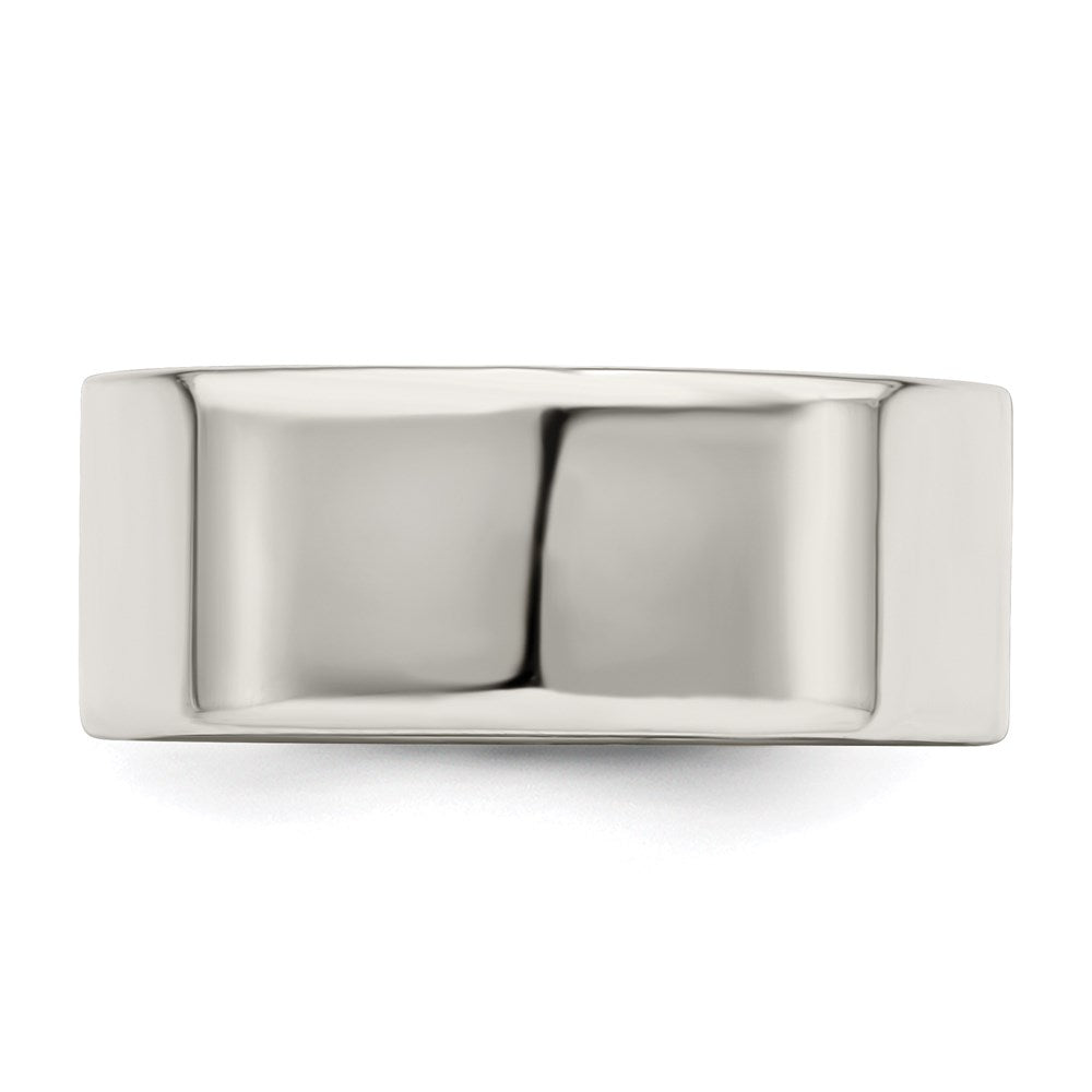 Sterling Silver 8mm Flat Size 13 Band