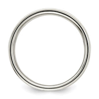 Sterling Silver 9mm Flat Size 6.5 Band