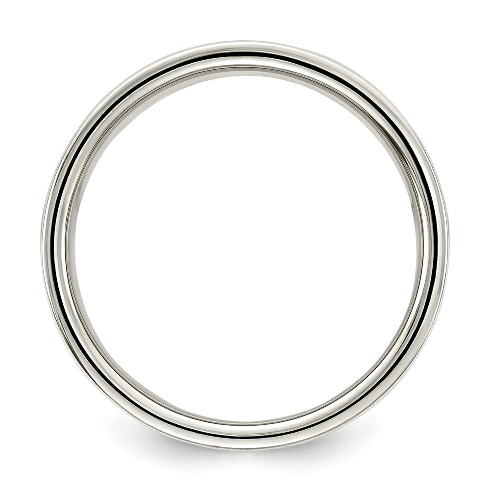 Sterling Silver 9mm Flat Size 7.5 Band