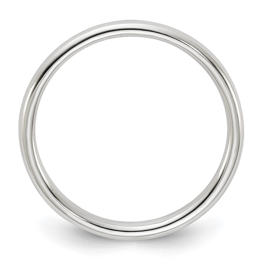 Sterling Silver 2mm Half-Round Size 6 Band