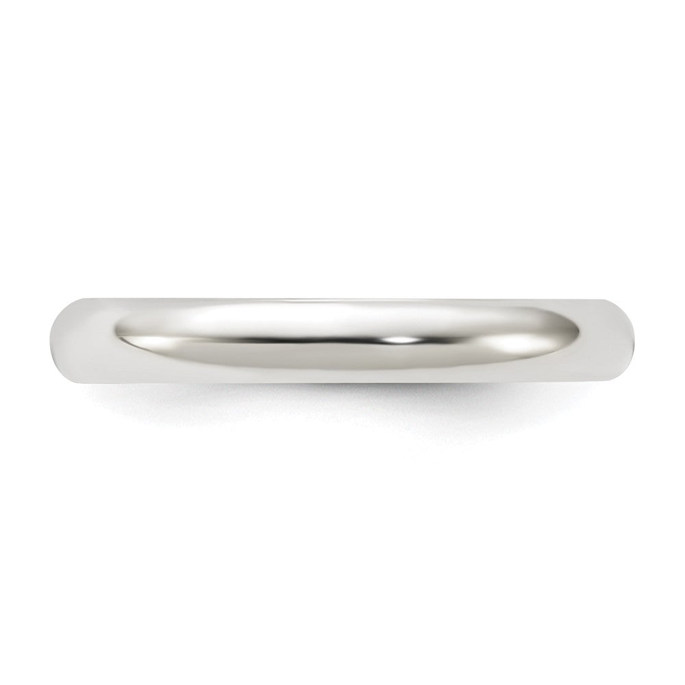 Sterling Silver 3mm Half-Round Size 11 Band