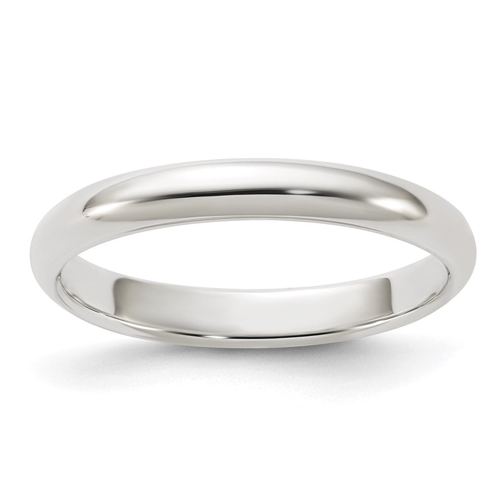 Sterling Silver 3mm Half-Round Size 11 Band