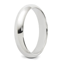 Sterling Silver 4mm Half-Round Size 11 Band